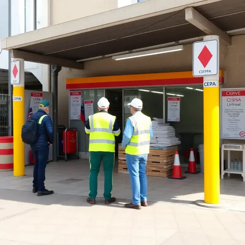 Estación De Servicio Moeve, Antes Cepsa