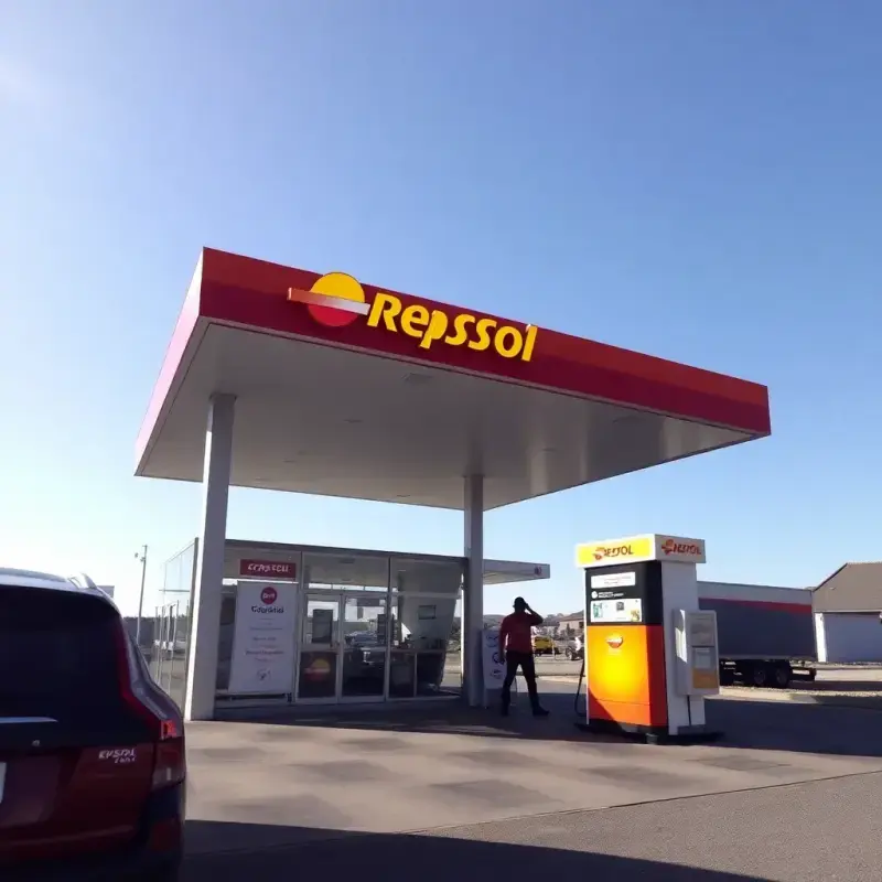 Estación De Servicio Repsol